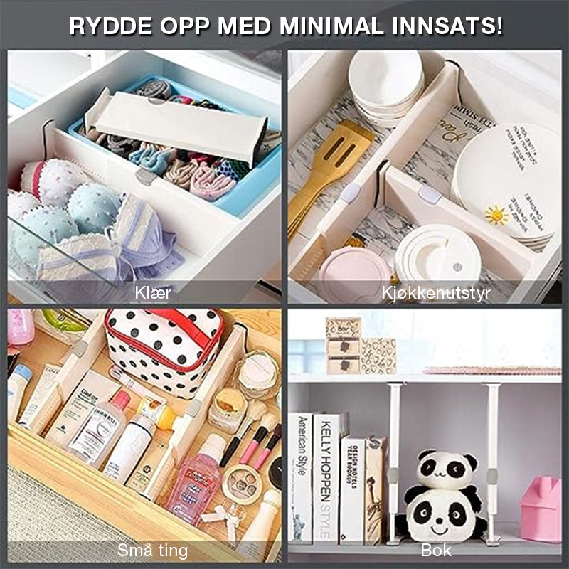 Skapskillevegg lagringsdeler