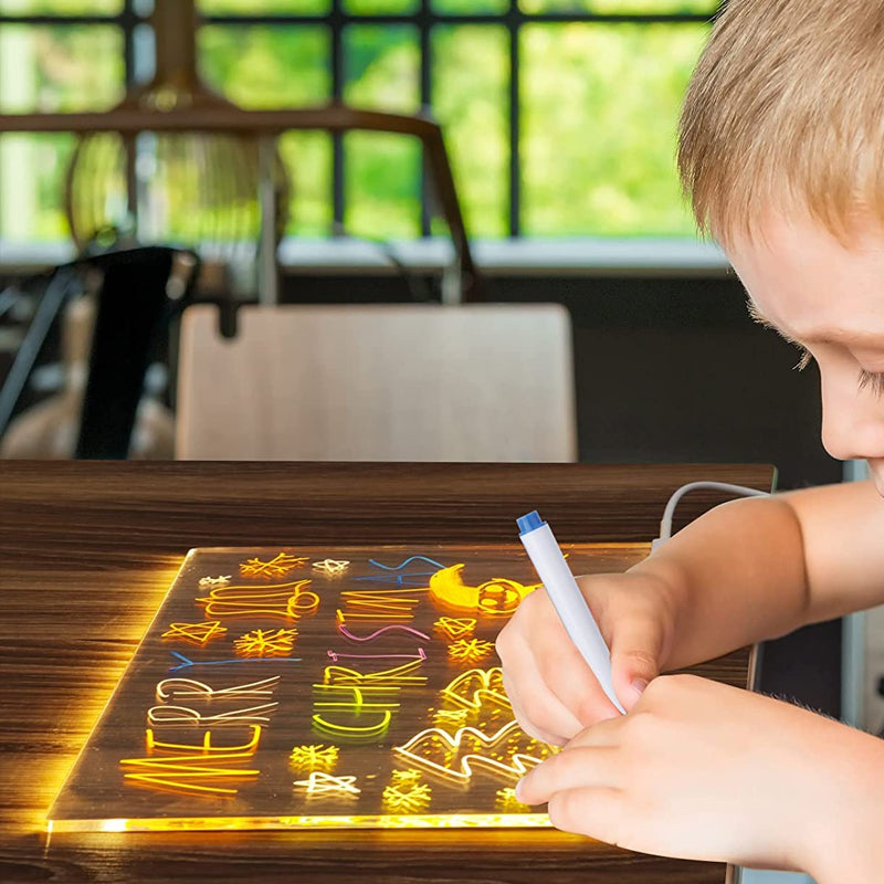 LED Note Board med farger